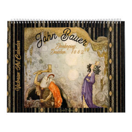 Calendário Belas Ilustrações Vitorianas de John Bauer