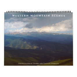 Calendário Belas Montanhas e Rios do Oeste