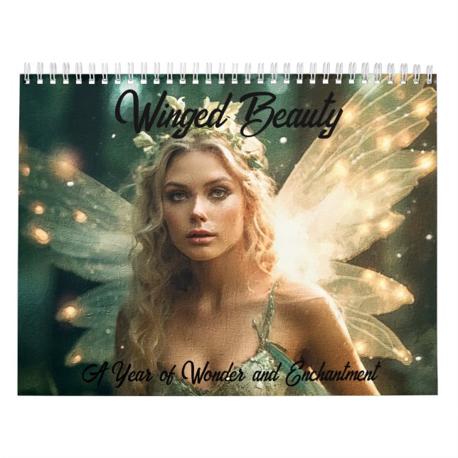 Calendário Beleza alada (Capa)