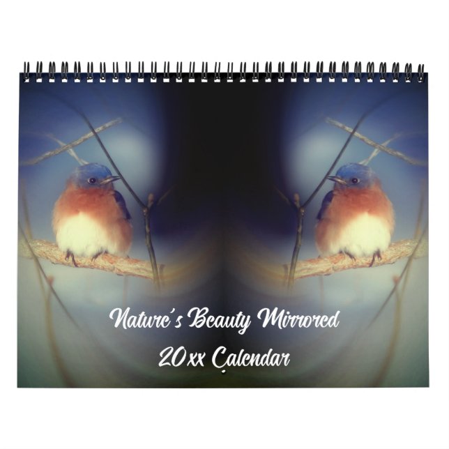 Calendário Beleza da Natureza Fotografia Espelhada  (Capa)