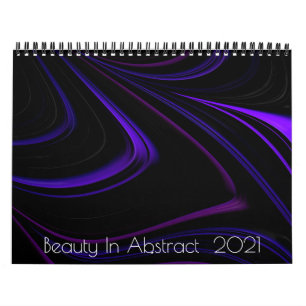 Calendário Beleza No Abstrato 2021