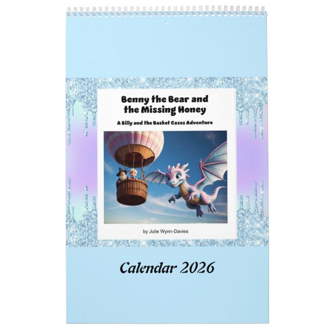 Calendário Benny o Urso e o Mel Perdido (Capa)