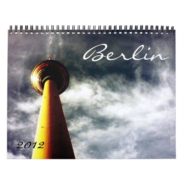 Calendário Berlim Alemanha 2012 (Capa)