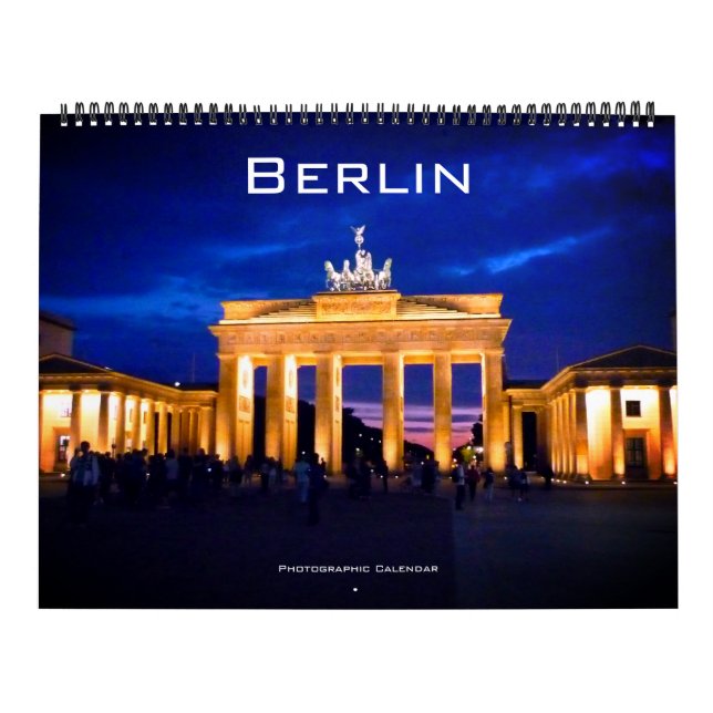 Calendário Berlim Alemanha 2027 grande (Capa)