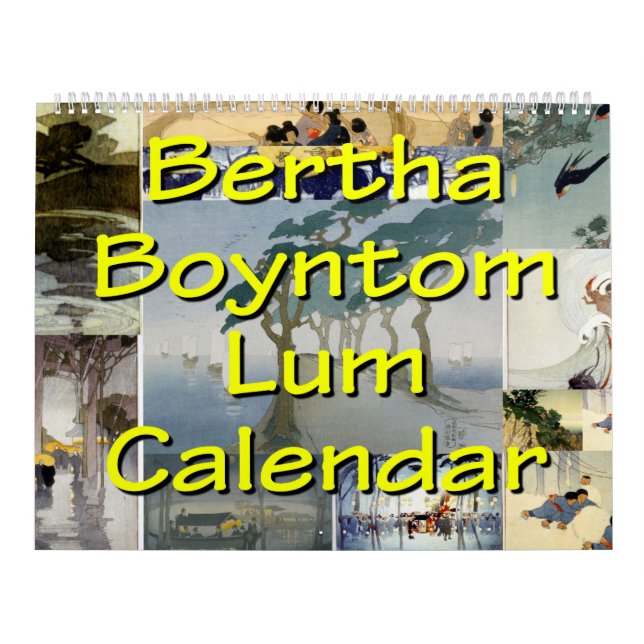 Calendário Bertha Boynton Lum Calendar (Capa)