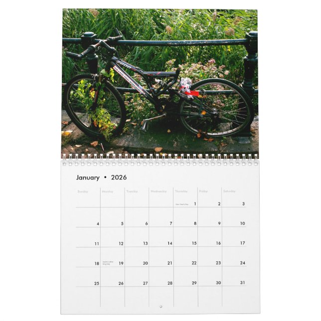 Calendário Bicicletas em Holland (Jan 2026)