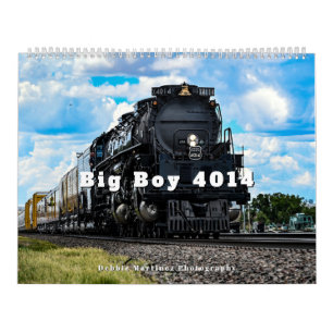 Calendário Big Boy 4014 em Wyoming