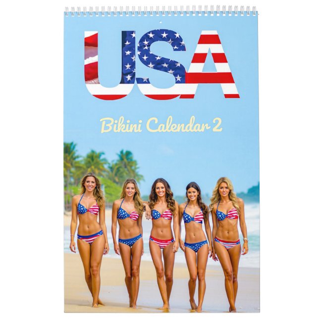 Calendário Bikini EUA 2 (Capa)