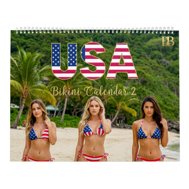 Calendário Bikini EUA 2 (Capa)