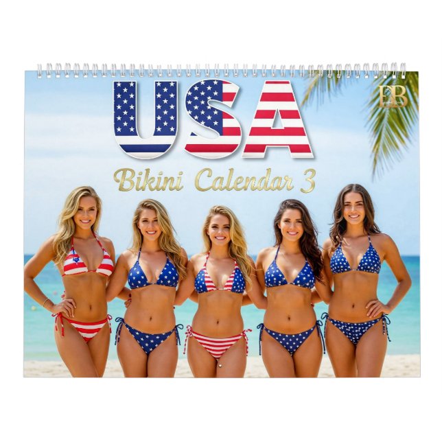 Calendário Bikini EUA 3 (Capa)