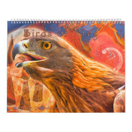 CALENDÁRIO BIRDS OF PREY ART #1