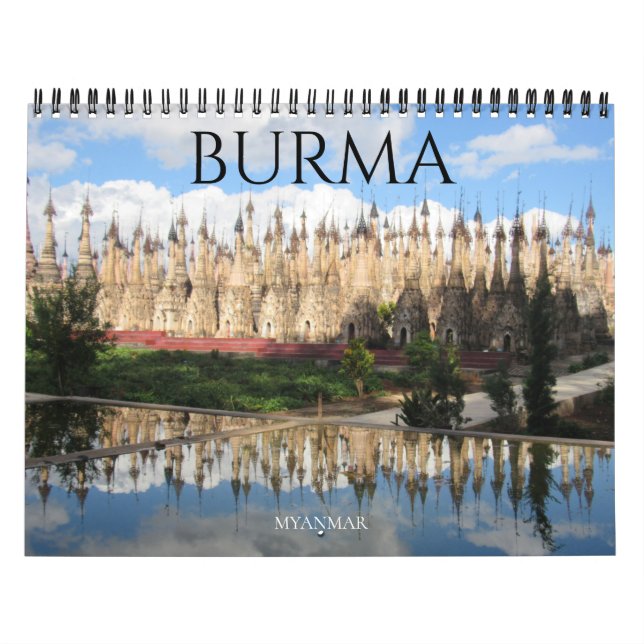 Calendário Birmânia 2026 (Capa)