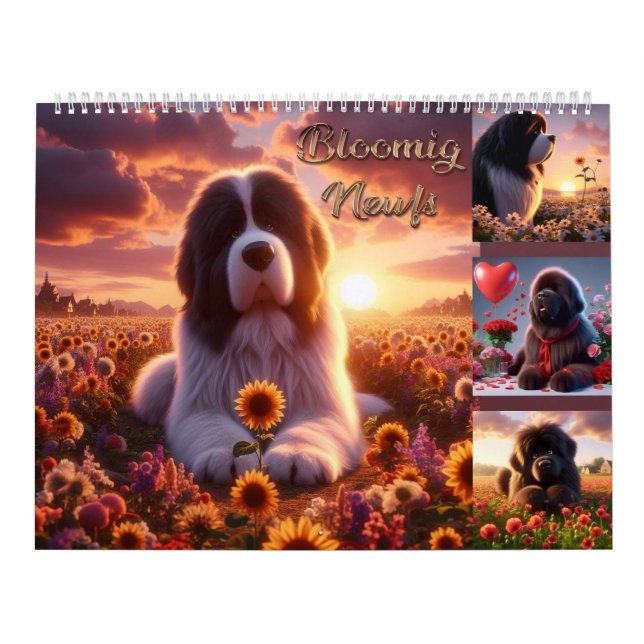 Calendário Blooming Newfs (Capa)