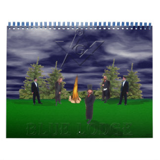 Calendário BLUE LODGE