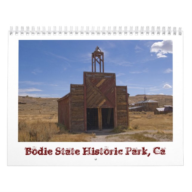 Calendário Bodie Ghost Town Calendar (Capa)