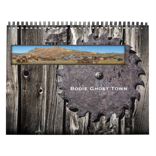 Calendário Bodie Ghost Town Fine Art (Capa)