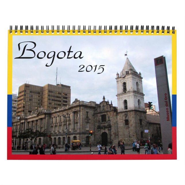 Calendário bogotá 2015 (Capa)