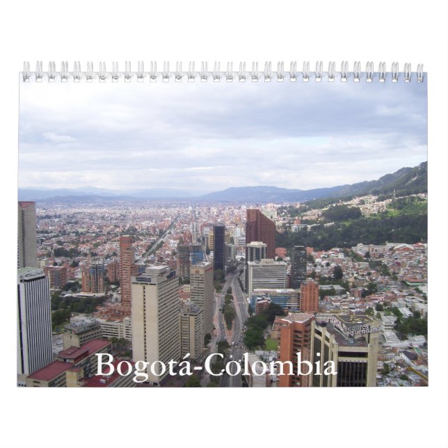 Calendário Bogotá-Colombia Calendar (Capa)