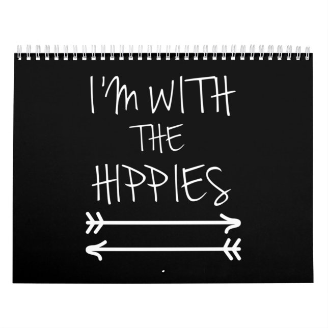 Calendário Bohemian Hippie (Capa)