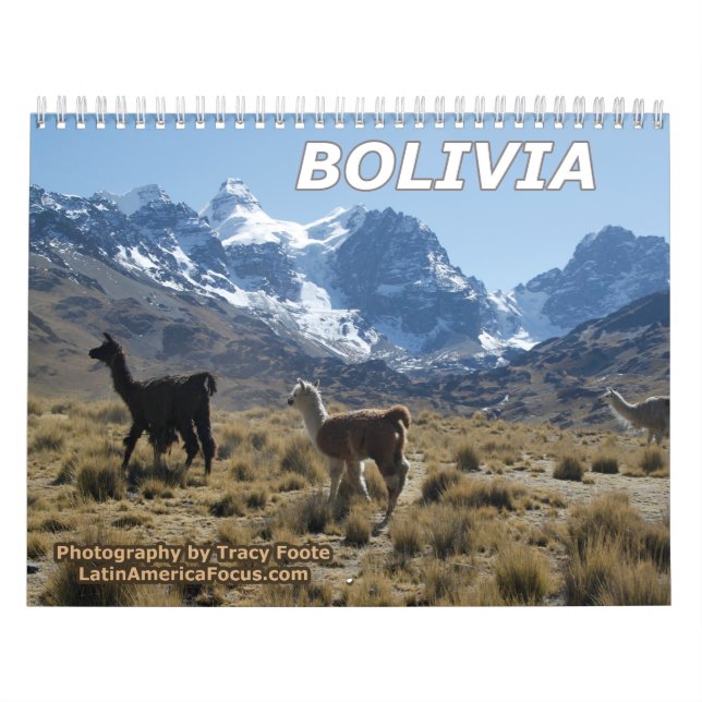 Calendário Bolívia Snow Mountain (Capa)