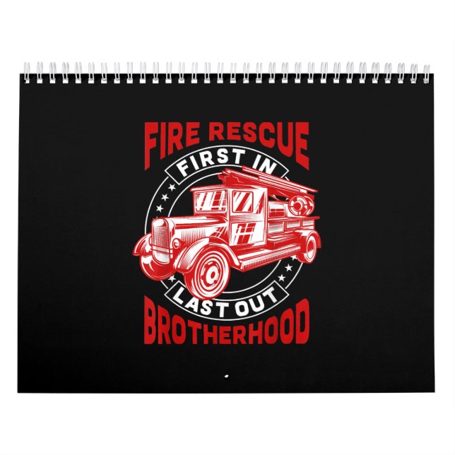 Calendário Bombeiros de última geração da Irmandade (Capa)