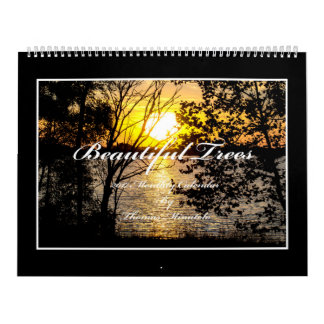 Calendário bonito das árvores 2017 por Thomas