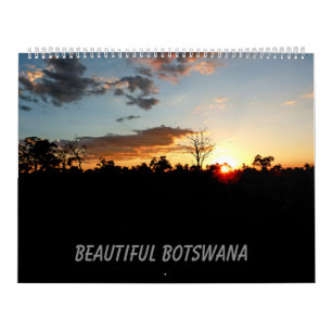 CALENDÁRIO BONITO DE BOTSWANA