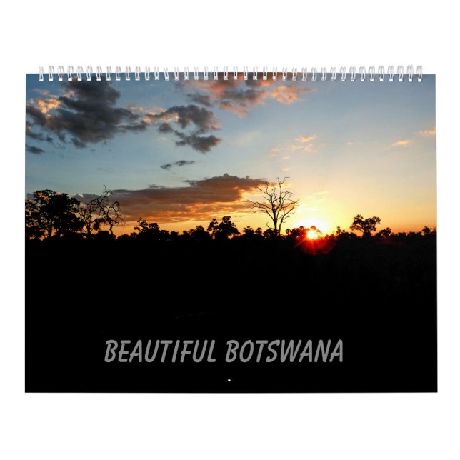 CALENDÁRIO BONITO DE BOTSWANA (Capa)