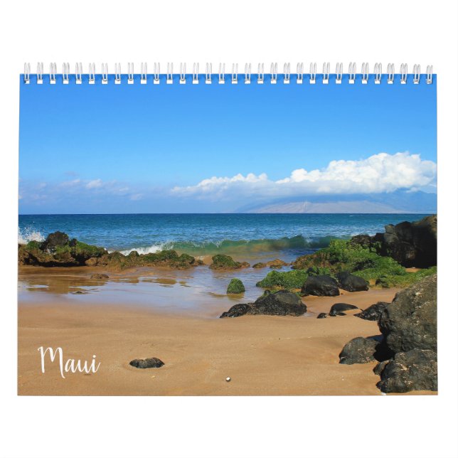 Calendário bonito de Maui (Capa)