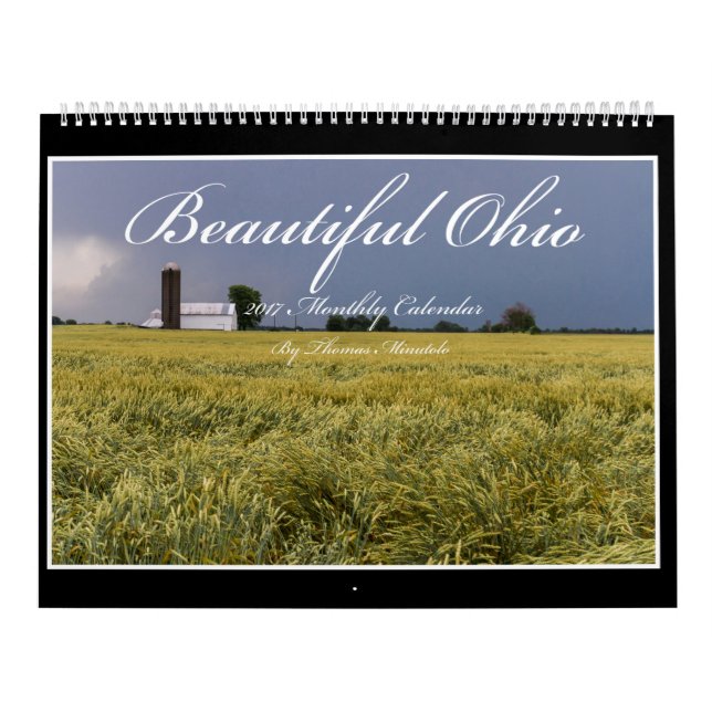 Calendário bonito de Ohio 2017 por Thomas Minutolo (Capa)