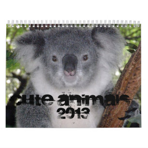 CALENDÁRIO BONITO DOS ANIMAIS 2013