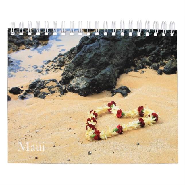Calendário bonito II de Maui (Capa)