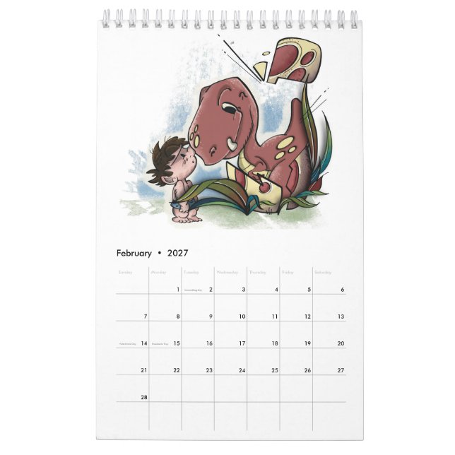 CALENDÁRIO BONK!  (Fev 2027)