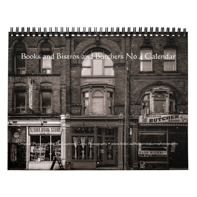 Calendário Books and Bistros and Butchers No 4 (Capa)
