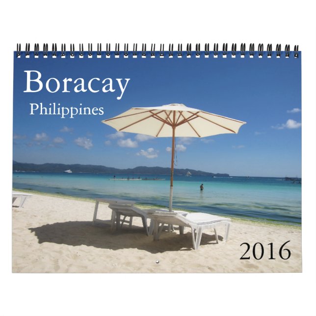 Calendário boracay 2016 (Capa)