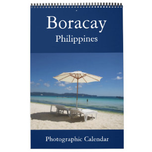 Calendário Boracay Filipinas