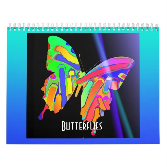 Calendário Borboletas (Capa)