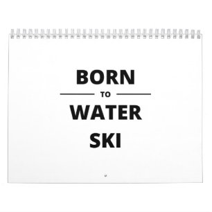 CALENDÁRIO BORN TO WATER SKI