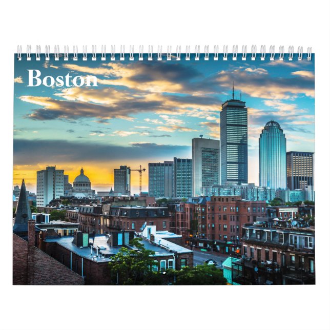 Calendário Boston 2025 (Capa)
