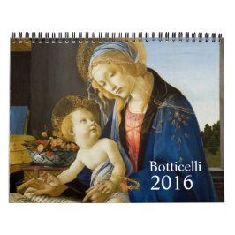 Calendário Botticelli 2016