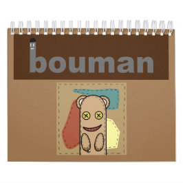 Calendário bouman stuffed toy series
