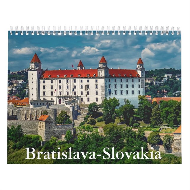 Calendário Bratislava-Slovakia Calendar (Capa)