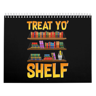 Calendário brinde de livro leitura divertida bibliografia