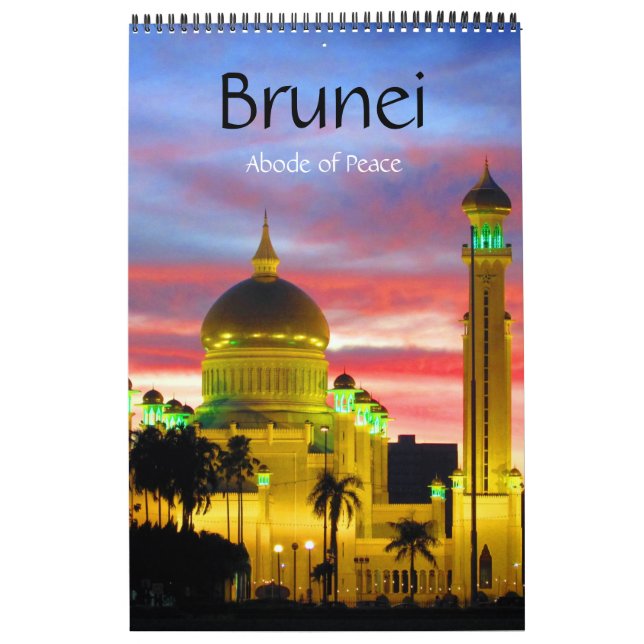 Calendário brunei darussalam (Capa)