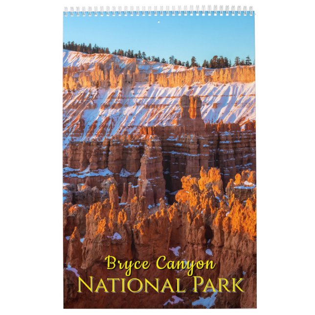 Calendário Bryce Canyon National Park Landscapes (Capa)