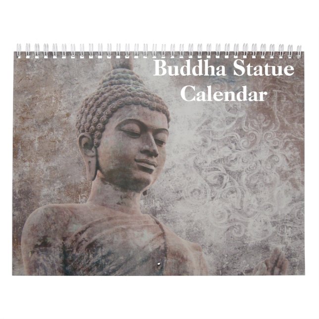 Calendário Buda Estátua 2025 (Capa)