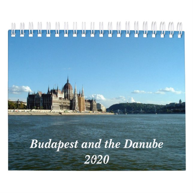 Calendário Budapeste e o Danúbio - 2020 (Capa)