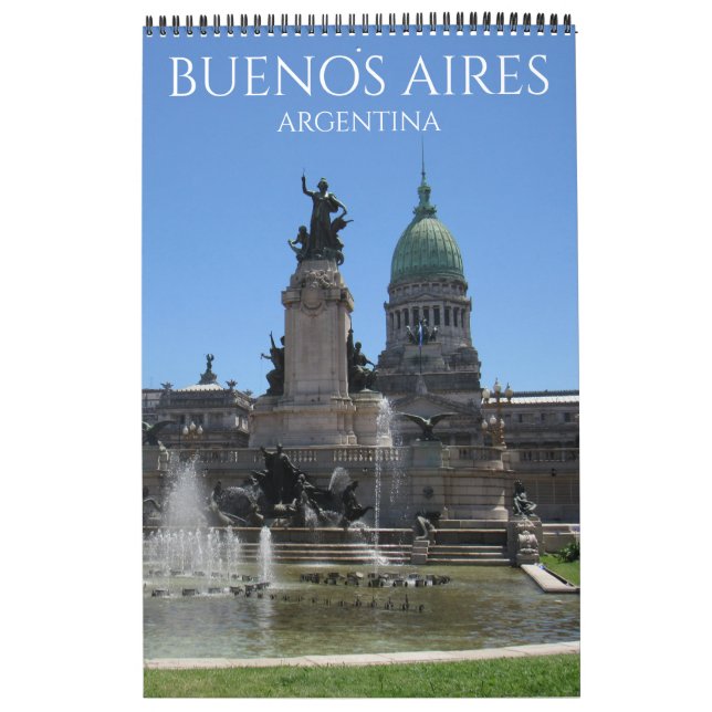 Calendário buenos aires argentina (Capa)