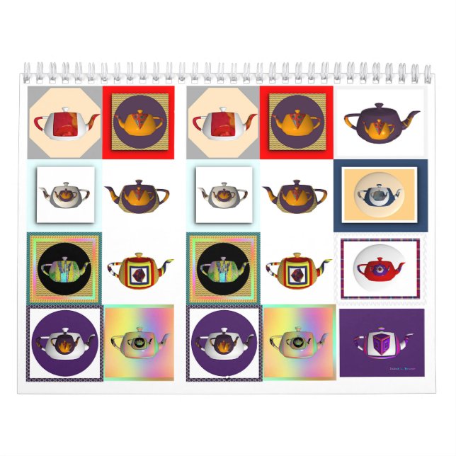 Calendário Bule de chá (Capa)