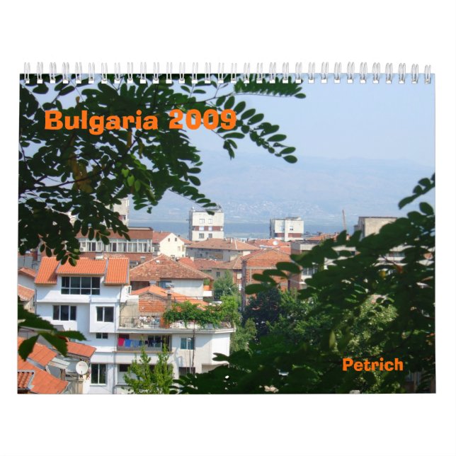 Calendário Bulgária 2009 (Capa)